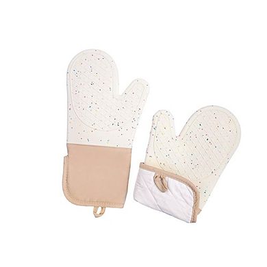 Silicone oven gloves heat-resistant