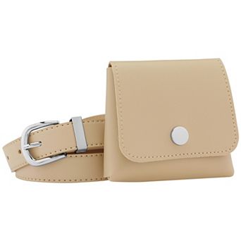 Women's Fanny Pack Belts with Removable Mini Pouch Small Purse Waist Belt Bag