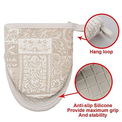 Mini Silicone Oven Gloves, Heat-Resistant and Non-Slip