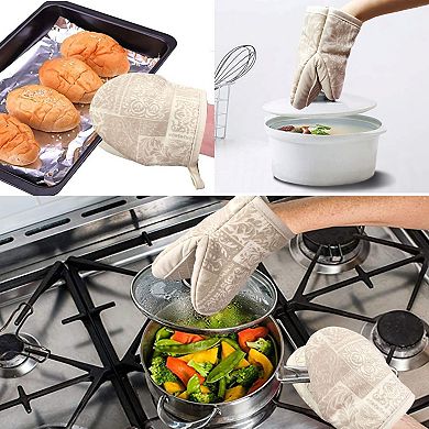 Mini Silicone Oven Gloves, Heat-Resistant and Non-Slip