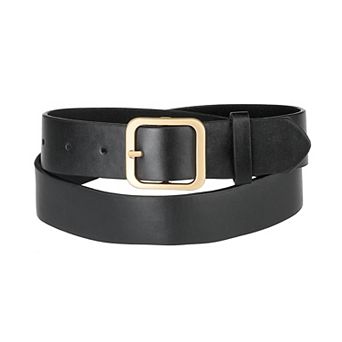 Women's Pin Buckle Belt Soft Wide Waist Belt Casual Dresses Jeans Pants