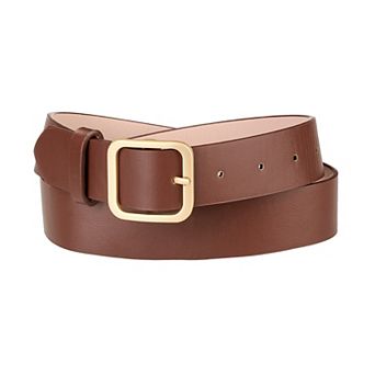 Women's Pin Buckle Belt Soft Wide Waist Belt Casual Dresses Jeans Pants