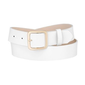 Women's Pin Buckle Belt Soft Wide Waist Belt Casual Dresses Jeans Pants
