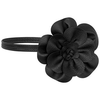 Women's Flower Waist Belt Skinny Rope Waist Dress Belt for Dress Concert Dating