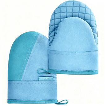 Mini Oven Gloves 500°F Heat-Resistant Silicone