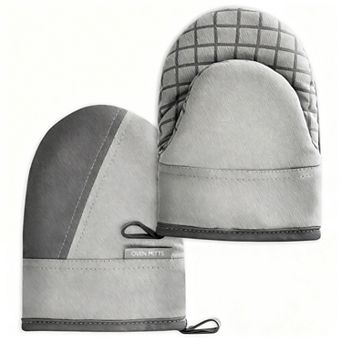 Mini Oven Gloves 500°F Heat-Resistant Silicone