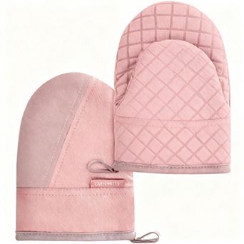 Mini Oven Gloves 500°F Heat-Resistant Silicone