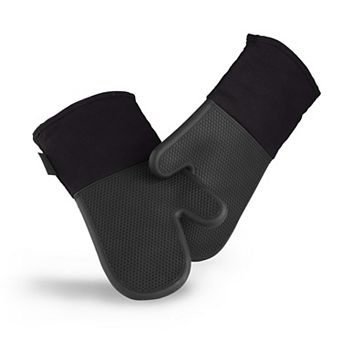 Silicone Oven Gloves 2-Pack Heat Resistant 480°F