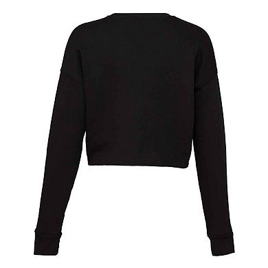 Bella + Canvas Womens/Ladies Cropped Crew Fleece Top