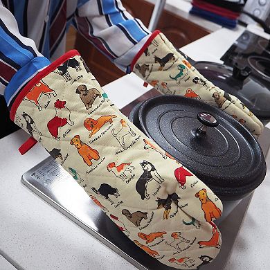 Oven gloves cotton heat-resistant machine-washable pot holder