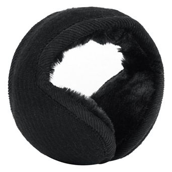 Women's Winter Ear Warmers Knit Fleece Outdoor Foldable Earmuffs
