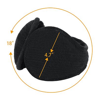 Women's Winter Ear Warmers Knit Fleece Outdoor Foldable Earmuffs