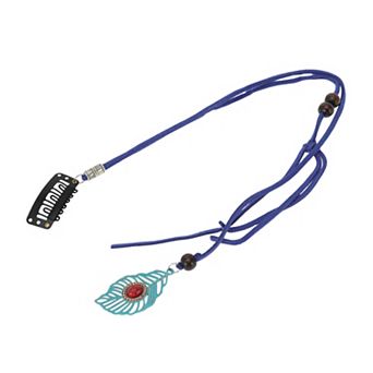 11.82" Leaf Braided Hair Chain 1 pc