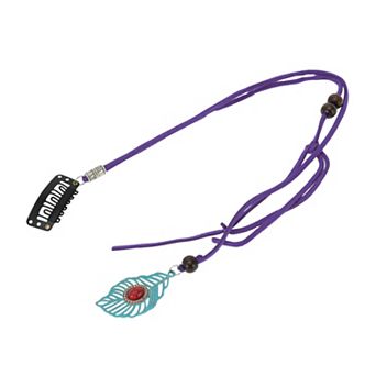 11.82" Leaf Braided Hair Chain 1 pc