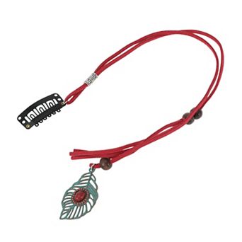 11.82" Leaf Braided Hair Chain 1 pc