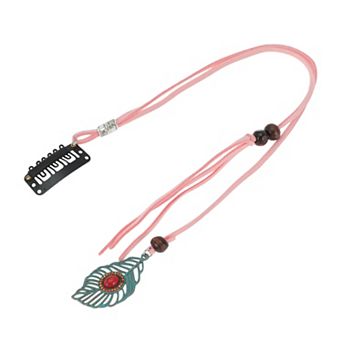 11.82" Leaf Braided Hair Chain 1 pc