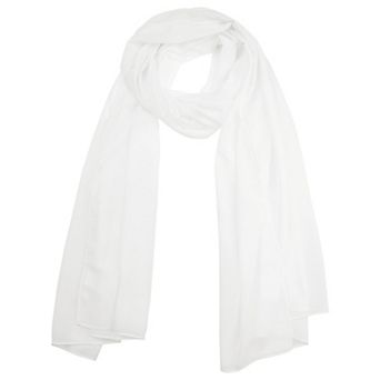 Women's Chiffon Scarf Sheer Lightweight Shawl Long Head Wrap for All Seasons