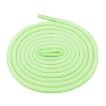 Women's 2 Pairs Round Shoelaces Glow in the Dark for Casual Hiking Shoes 47.2"