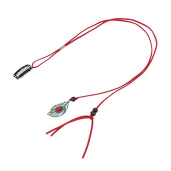 19.7" Leaf Braided Hair Chain for Women 1 pc