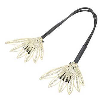 Fashion Wings Hair Clips for Home 1 pc Gold