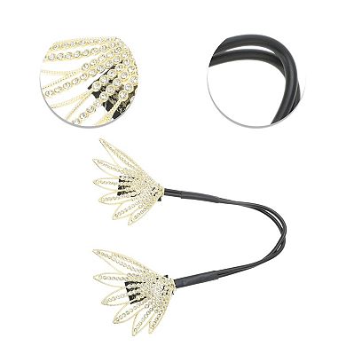 Fashion Wings Hair Clips for Home 1 Pc Gold