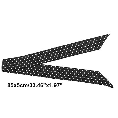 33.46"x1.97" Versatile Print Scarf Headband for Women 1 Pc
