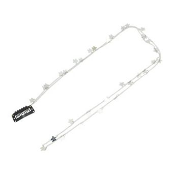 19.7" Butterfly Braided Hair Chain for Women 1 pc Silver One Pc NO SIZE