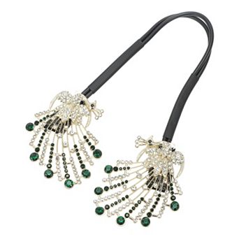 Grace Peacock Hair Clips for Home 1 pc
