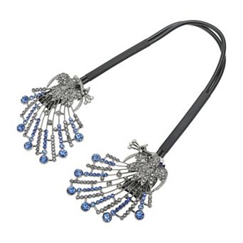 Grace Peacock Hair Clips for Home 1 pc