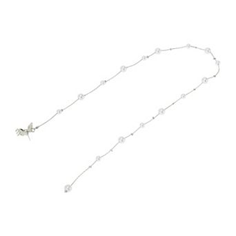 19.7" Butterfly Braided Hair Chain for Women 1 pc