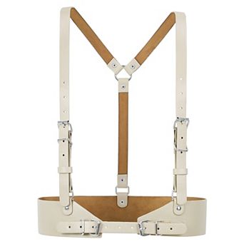 Women's Punk Waist Belt Leather Strap Body Harness Gothic Wide Belts Rave Party