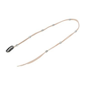20.09" Eight Beads Braided Hair Chain for Women 1 pc