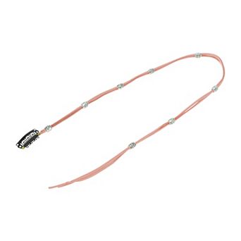 20.09" Eight Beads Braided Hair Chain for Women 1 pc