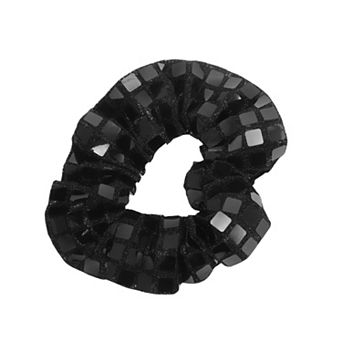 Elegant Sequins Hair Ties 1 pc Black