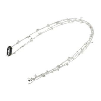 19.7" Star Braided Hair Chain for Women 1 pc