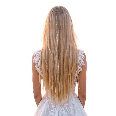 19.7" Beads Braided Hair Chain for Women 1 Pc