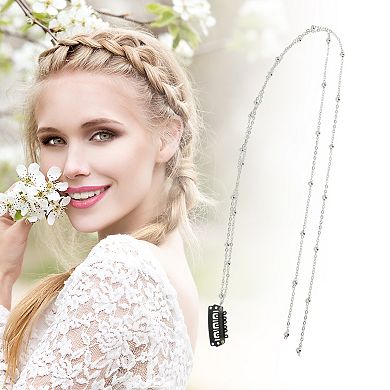 19.7" Beads Braided Hair Chain for Women 1 Pc