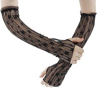 Breathable Arm Sleeves for Women 17.72"x3.74" 1 Pair