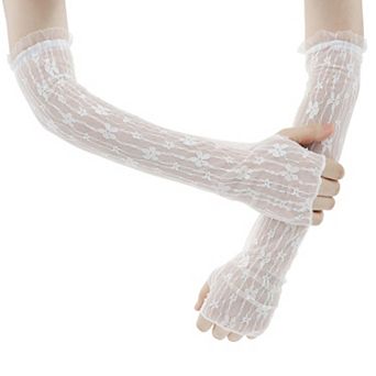 Breathable Arm Sleeves for Women 17.72"x3.74" 1 Pair