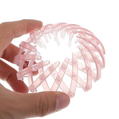 Fashion Bird's Nest Claw Clips 1 Pc Pink