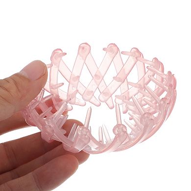 Fashion Bird's Nest Claw Clips 1 Pc Pink