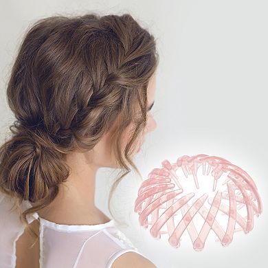 Fashion Bird's Nest Claw Clips 1 Pc Pink