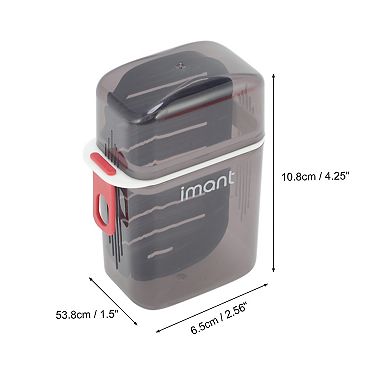 Portable Drain Soap Dish for Bathroom 1 Pc