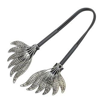 Fashion Wings Hair Clips for Home 1 pc Black Brown