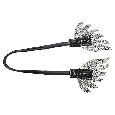 Fashion Wings Hair Clips for Home 1 Pc Black Brown