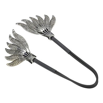 Fashion Wings Hair Clips for Home 1 Pc Black Brown