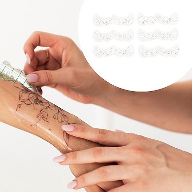 Realistic Temporary Tatto Freckles Fake Tattoos Brown 6 Pcs