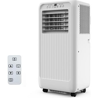 10000 BTUs ASHRAE Portable Air Conditioner W/Remote Control