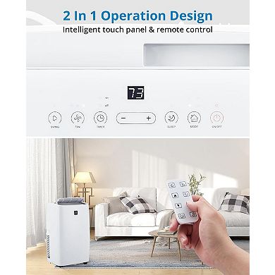 12000 BTU Portable AC Unit, Quiet Cooling