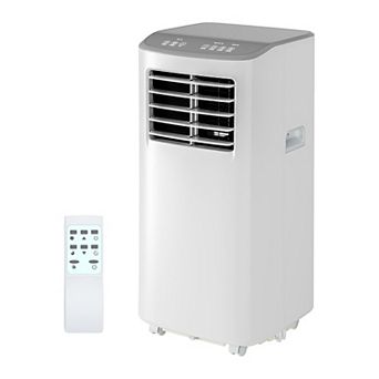 8,000 BTU Portable Air Conditioner, 3 in-1 Cooling, Dehumidifier & Fan